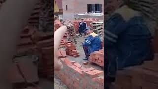 Tak się muruje domy 🤣😅😂 work fails [upl. by Godard582]