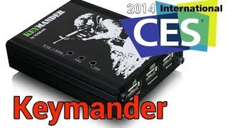 Keymander from IOGEAR at CES 2014 [upl. by Bonnette]