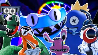 Doors Entities and Rainbow Friends Monsters Play Rainbow Friends Chapter 2 Odd World Update Roblox [upl. by Ahsekad]