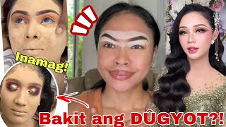 I TRIED COPYING INDIAN CRAZY MAKEUP TRANSFORMATION [upl. by Yunfei]