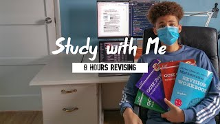 STUDY WITH ME 8 HOURS IN QUARANTINE  GCSE STUDENT [upl. by Ayhtnic]