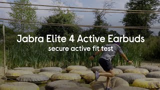 Jabra Elite 4 Active Earbuds  Hands On [upl. by Loos]