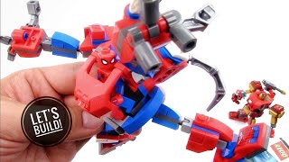 LEGO SpiderMan Mech  Lets Build [upl. by Enileuqcaj288]