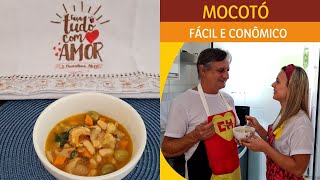 MOCOTÓ FEIJÃO BRANCO RECEITA FÁCIL ECONÔMICO Receitas de pai e filha [upl. by Strickman590]