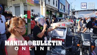 Authorities apprehend vendors selling goods near Langaray Public Market in Caloocan City [upl. by Evers389]