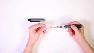 Preparing the InPen™ smart insulin pen to deliver the dose [upl. by Nele]