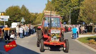 Erntedankfest Röthlein  Festumzug 2018 [upl. by Adiam]