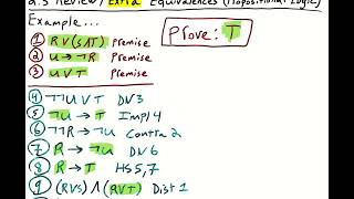 Harder Proof in Propositional Logic [upl. by Enaffit]