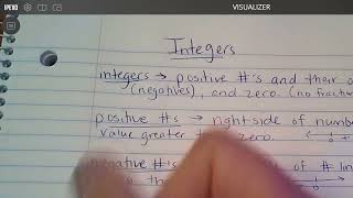 Integers and Rational Numbers [upl. by Obrien934]