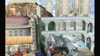 Super Smash Bros Melee  Multiplayer Gameplay 1 [upl. by Ielarol]