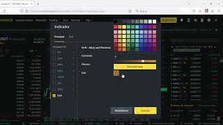 Como poner y configurar TODOS los indicadores en binance [upl. by Gelya13]