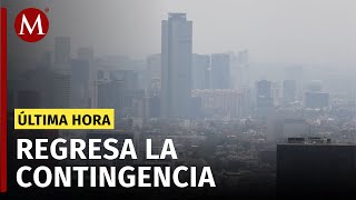 Contingencia ambiental es activada en el Valle de México [upl. by Jobie]