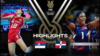 🇷🇸 SRB vs 🇩🇴 DOM  Highlights  Womens OQT 2023 [upl. by Sergias]