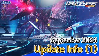 PSO2 NEW GENESIS September 2024 Update Information 1 [upl. by Rowe158]