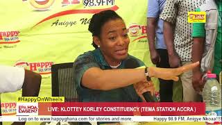 Hon Dr Zanetor AgyemanRawlings talks tough touts her achievements in Korle Klottey constituency [upl. by Iturk856]