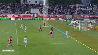 Botosani vs Dinamo Analiza VAR Shadow OFFSIDE CHECK SYSTEM [upl. by Eulau]