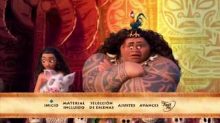 Moana Menu DVD 2016 HD [upl. by Anaderol]