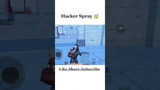 Hacker Spray 🤯 shorts reels bgmi [upl. by Noel]