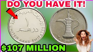 Top 5 Ultra Rare 1 Dirham UAE Coins Worth A Iot Of Money Valuable Coin UAE [upl. by Aiksa]