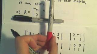 Finding the Inverse of a 3 x 3 Matrix using Determinants and Cofactors  Example 1 [upl. by Oiratnom115]