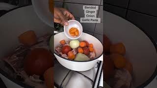 Ghana beef Light soup youtubeshorts [upl. by Adnerad295]