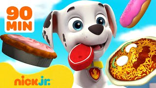 Patrulha Canina  Aventuras e Resgates com Comidinhas Deliciosas da Patrulha Canina 🍕  Nick Jr [upl. by Neelav]