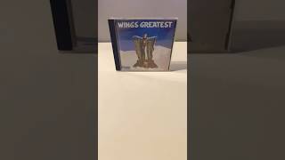 Wings Greatest CD music collection paulmccartney wings thebeatles beatlemania [upl. by Barimah568]