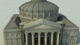 Ateneul Roman  3D Model [upl. by Conroy63]