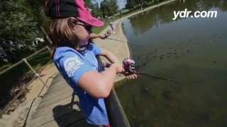 Kelsea Storm 10 tells the secret of catching 14 fish during the fishing derby at Kiwanis Lake ydr [upl. by Assillam]