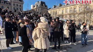 🇫🇷PARIS Bonjour Sunny Day in Paris Walk Live Streaming 26JANUARY2024 [upl. by Pozzy252]