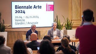 Biennale Arte 2024  Presentazione [upl. by Truscott]