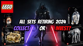 All LEGO Star Wars Sets Retiring 2024  Best Investing Tips [upl. by Gernhard821]