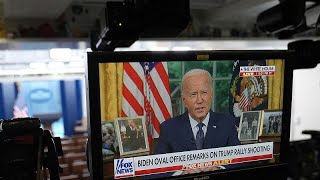 Biden egységre szólít fel Trump a republikánus kongresszusra készül egy nappal a merénylet után… [upl. by Caras]