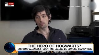 Teacher gives ‘masterclass’ in critical thinking after student calls JK Rowling bigoted [upl. by Seumas694]