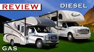 Diesel Class C Motorhomes or Gas Class C RVs Motorhome Reviews [upl. by Marguerita]