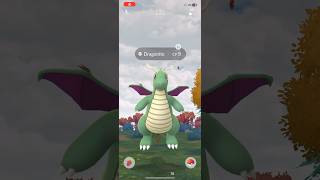 I caught a shiny dragonite on the Safari Day event on Pokemon Go [upl. by Helbonia]