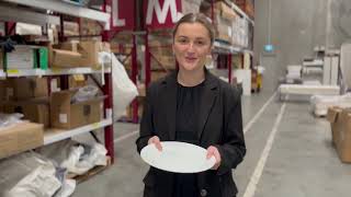 Corelle Dinner Plate Drop Test [upl. by Llenroc]