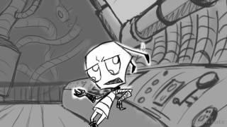 Invader Zim Returns storyboard [upl. by Ariaek]