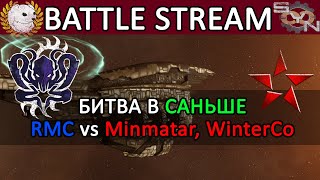 Eve Online ДЕФ ТАЙМЕРОВ RMC в Sansha Region  RMC vs WinterCo Minmatar eveonline [upl. by Hsirk]