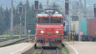 Zugverkehr im Grenzbahnhof SpielfeldStraß am 1342019 [upl. by Fleur]