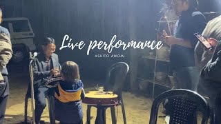 Lomi aghacho toi  Ashito Awomi Live performance family vlog 🎤 [upl. by Lubba]