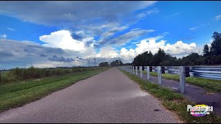 Guard Rail Section Completed On Tri County Trail [upl. by Yrrak]