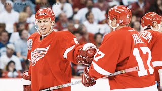 2002 Stanley Cup Final Highlights Game 3 Detroit Red Wings  Carolina Hurricanes [upl. by Lusa]