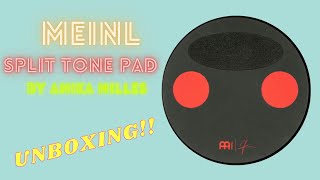 Meinl Split Tone Pad Unboxing  Anika Nilles  Practice Pad [upl. by Airetal]