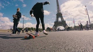 EPIC longboard dancing Paris [upl. by Eyahs155]