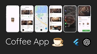 Build a Complete Coffee Shop App in Flutter  From Idea to Design Development amp Presentation [upl. by Fillian]