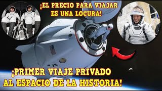 🚨HOMBRE MULTIMILLONARIO HACE el PRIMER PASEO PRIVADO FUERA del PLANETA de la HISTORIA ¡ESPECTACULAR [upl. by Neltiak]