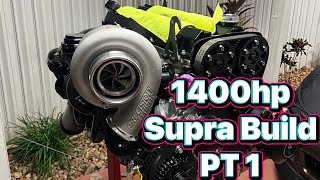 1400HP Supra Build Part 1 [upl. by Seek]