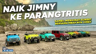 JALAN2 NAIK JIMNY KE JOGJA SAMBIL MERASAKAN JEEP WISATA PARANGTRITIS COCOK BUAT JIMNY CHALLENGE [upl. by Stilla]