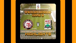 U16 EJA League Game 8 Harefield UTD FC V Barnet FC Academy Highlights 171223 [upl. by Amikat]